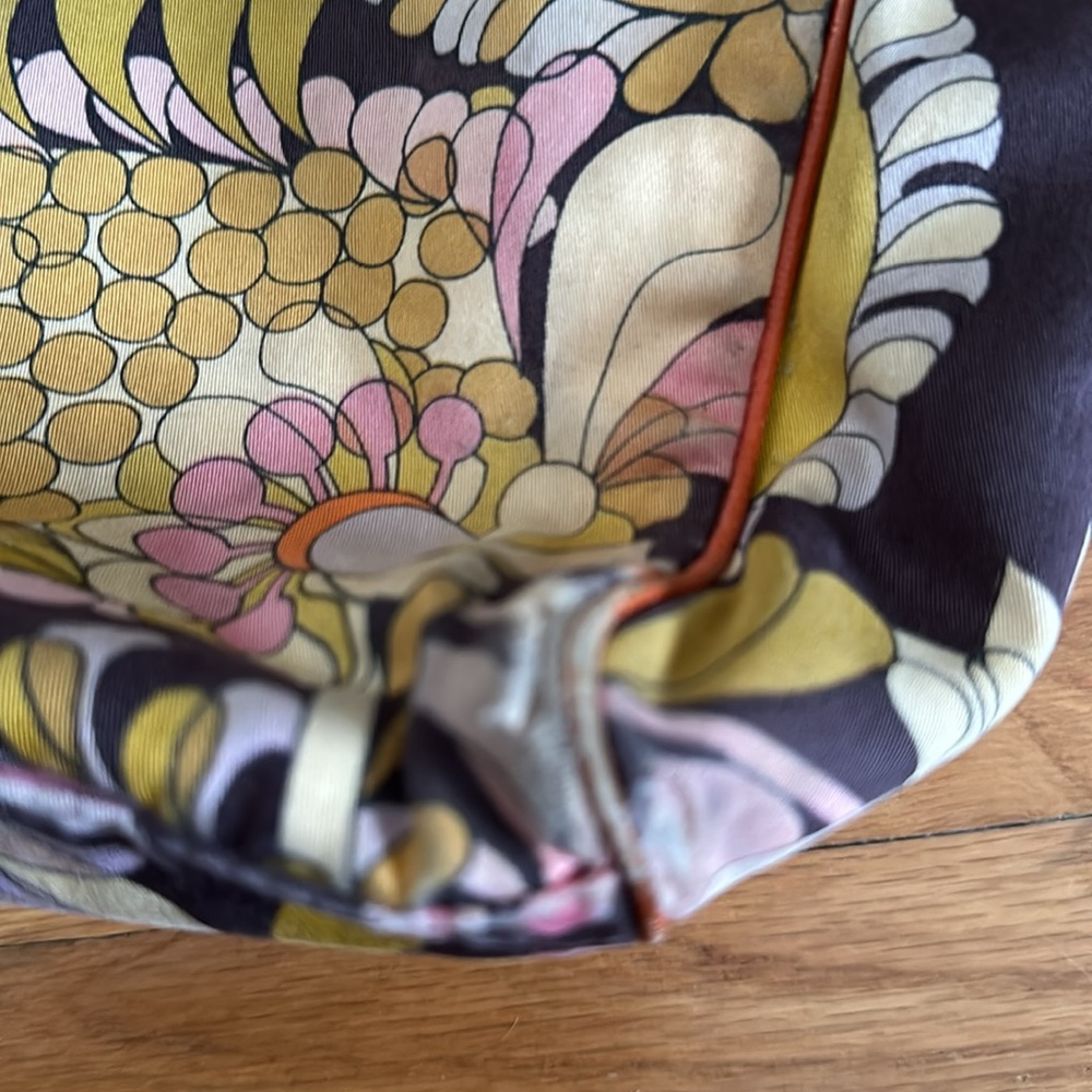 Vintage Kate Spade cloth/ leather bag - Picture 12 of 14